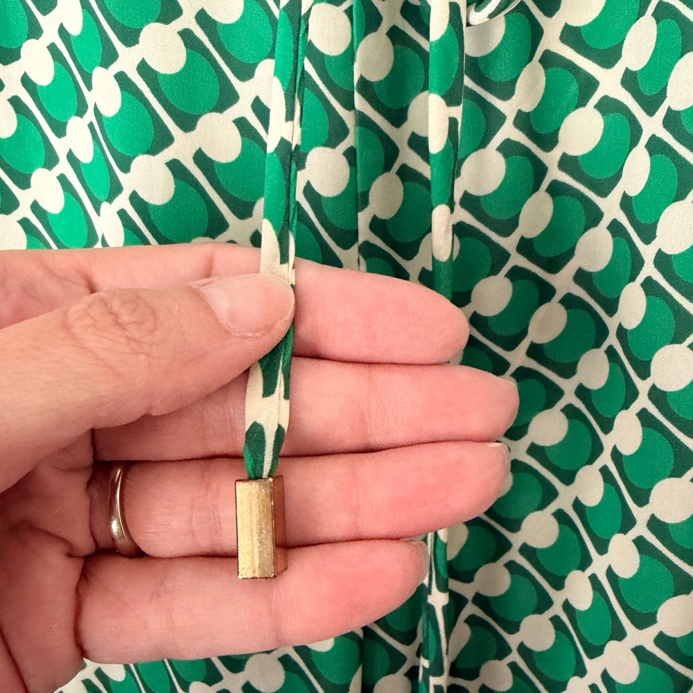 Lost + Wander Green Patterned Pants - image 5